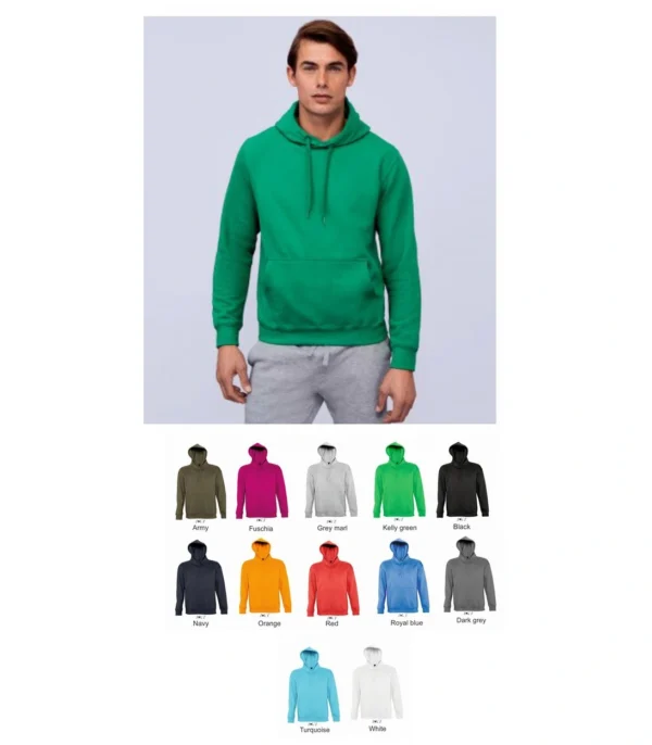 Sol's 13251 Unisex Slam Hooded Sweatshirt